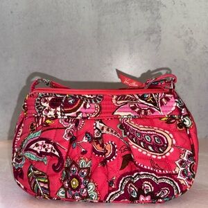 Vera Bradley Call Me Coral Frannie Shoulder Bag Crossbody 2010